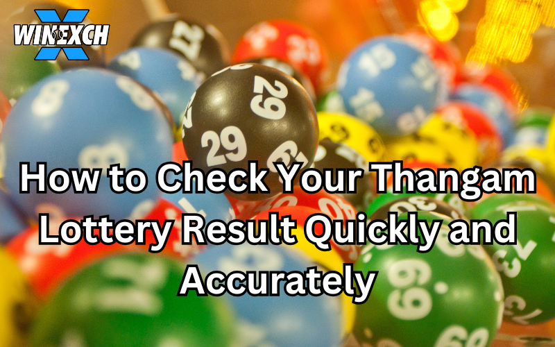 thangam lottery result